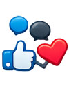 Enlaces a redes sociales del restaurante
